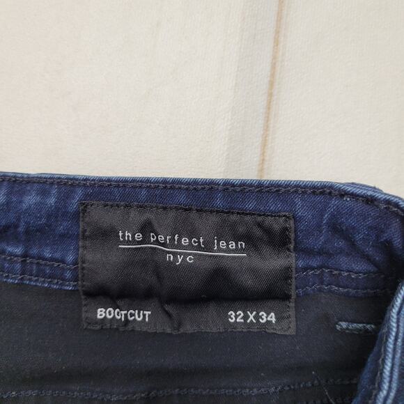 The Perfect Jean NYC Bootcut boot dark wash jeans stretch - Picture 3 of 8